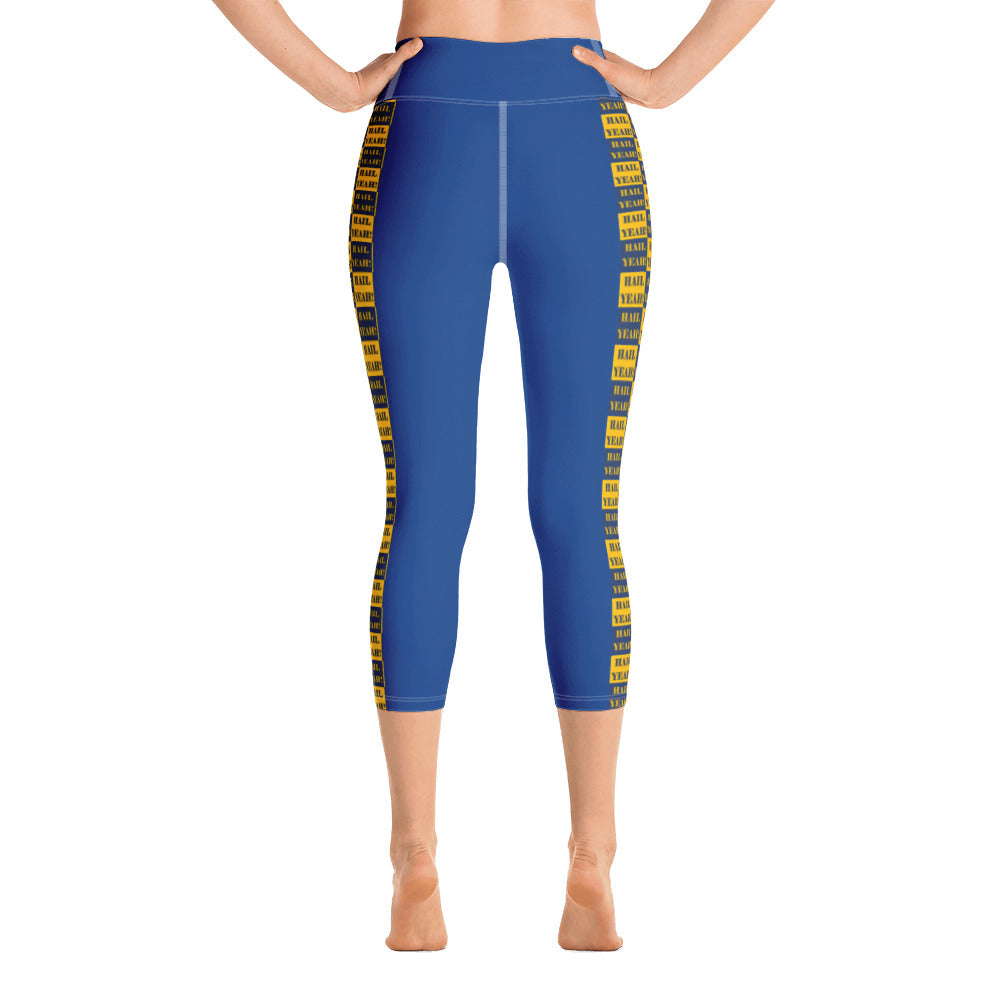Hail Yeah Women's Yoga Capri Leggings