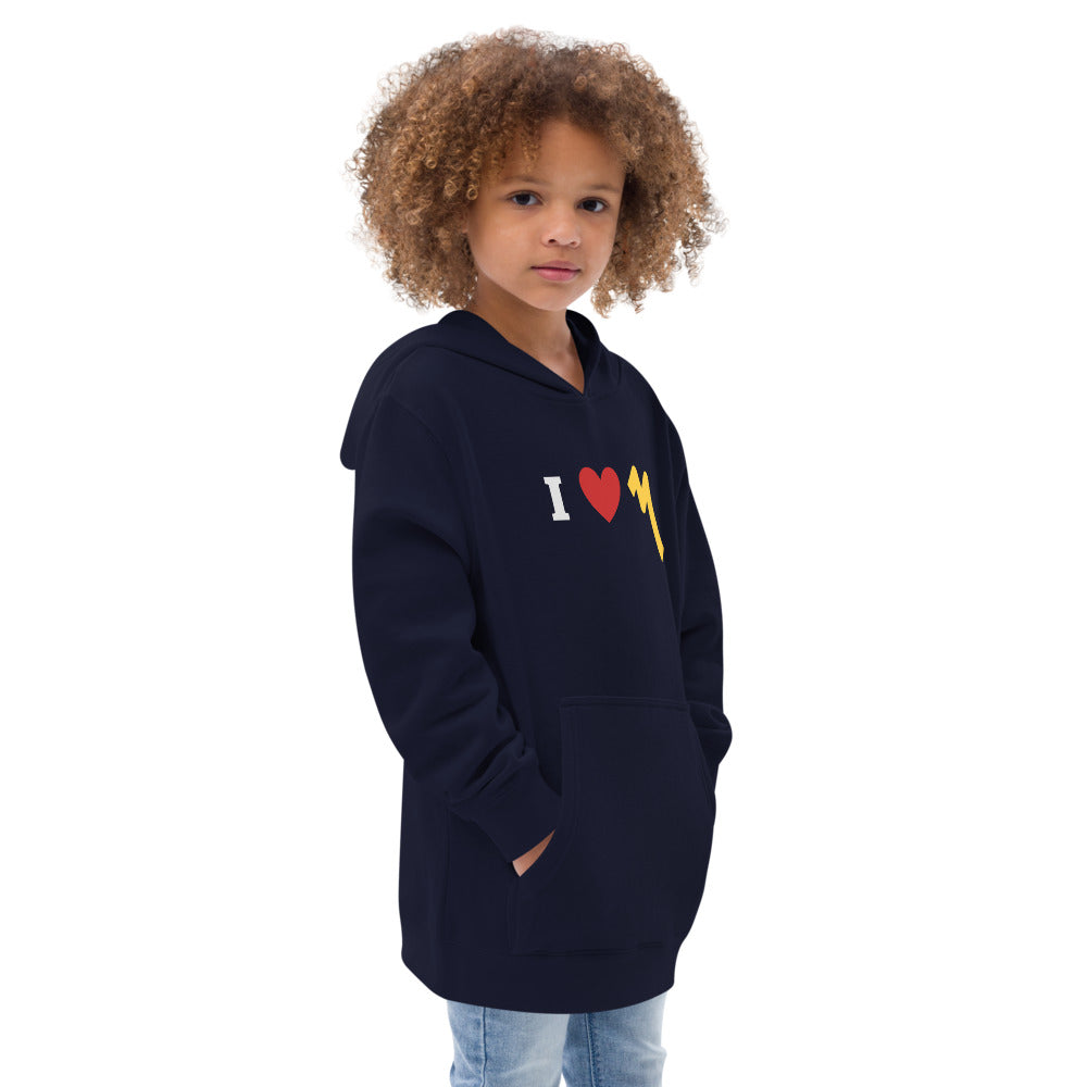 Michigan Emoji Kids fleece hoodie