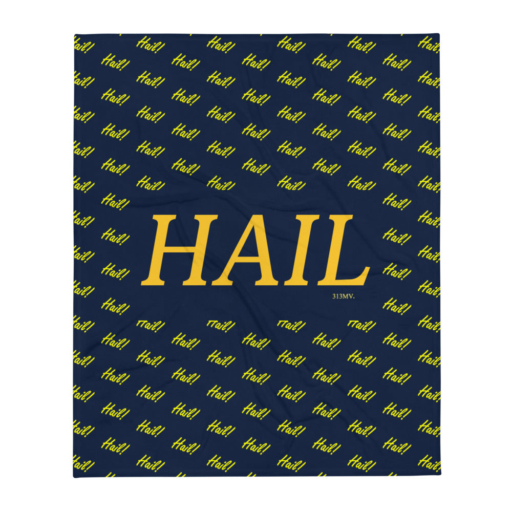 Hail Throw Blanket