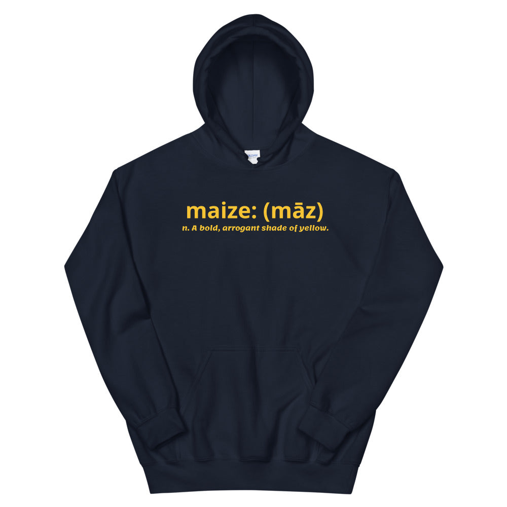 Maize on Blue Unisex Hoodie
