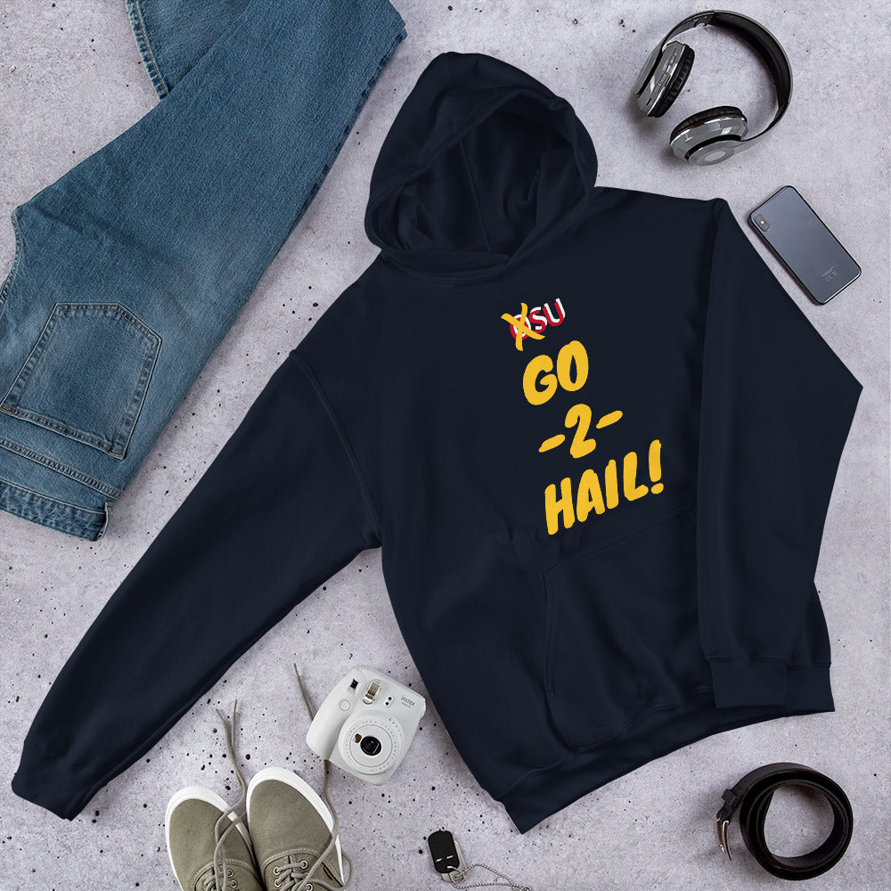XSU Go 2 Hail Rivalry Unisex Hoodie