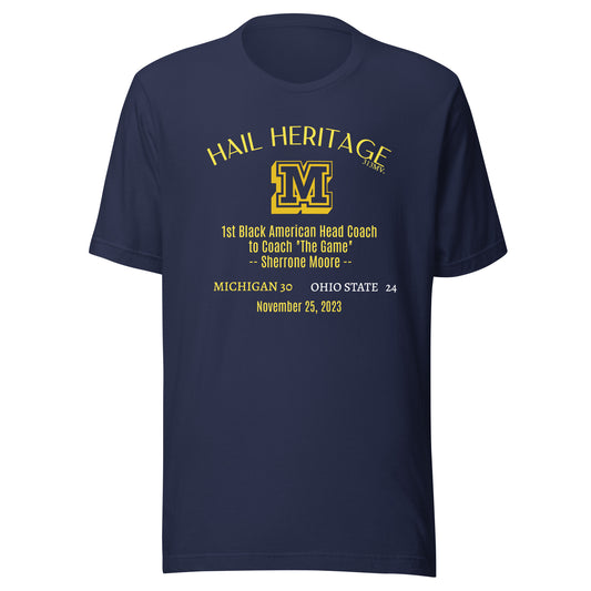 Hail Heritage - Honors Head Coach Moore Unisex t-shirt