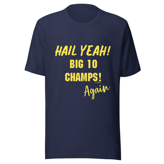 Big Ten Champs - Again Blue T-Shirt