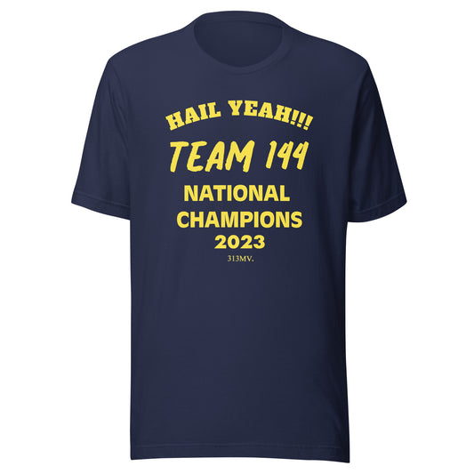 Team 144 Nat'l Champs Unisex t-shirt