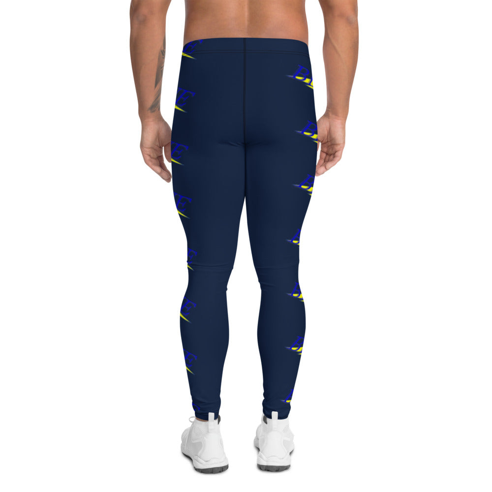 Blue Men's Leggings