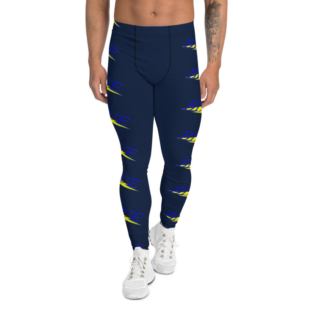 Blue Men's Leggings