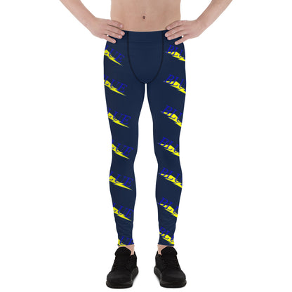 Blue Men's Leggings