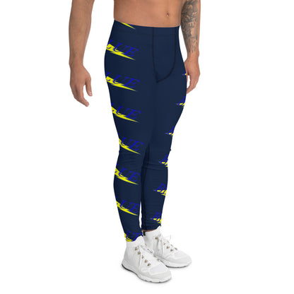 Blue Men's Leggings