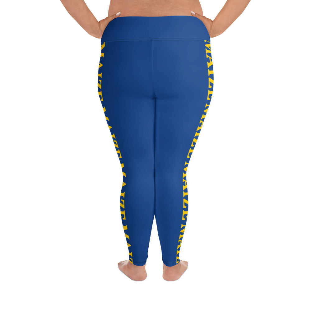 Maize Print Plus Size Leggings