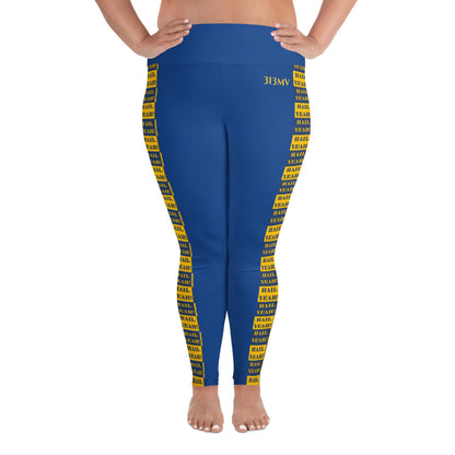 Hail Yeah Print Plus Size Leggings