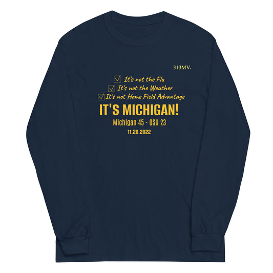 It's Michigan that Beat OSU Men’s Long Sleeve Shirt