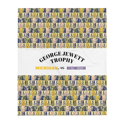 George Jewett Trophy Commemorative Throw Blanket