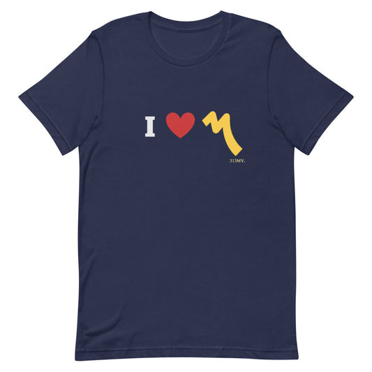 Michigan Emoji Short-Sleeve Unisex T-Shirt